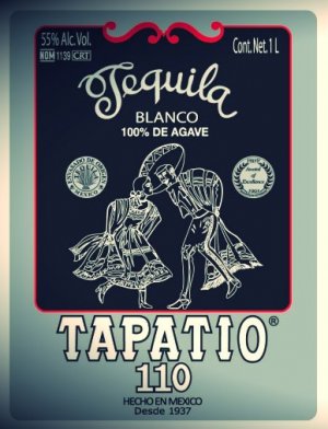 Tapatio Tequila 110 Proof Blanco