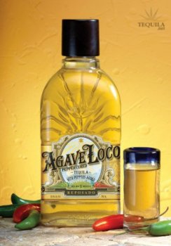 Agave Loco Pepper Cured Tequila
