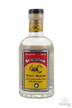 Scorpion Mezcal Tequilana Weber Silver
